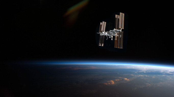 NASA live feed from the ISS